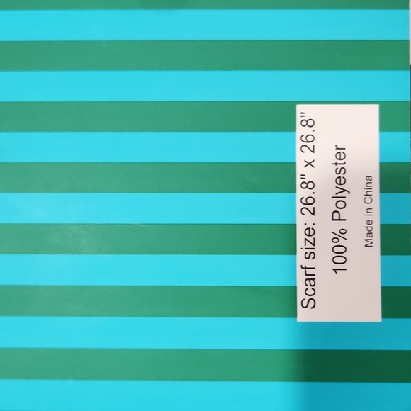 ✨️💚 Piper K Beautiful  Satin Head Scarf and Brooch Set - Picture 5 of 6